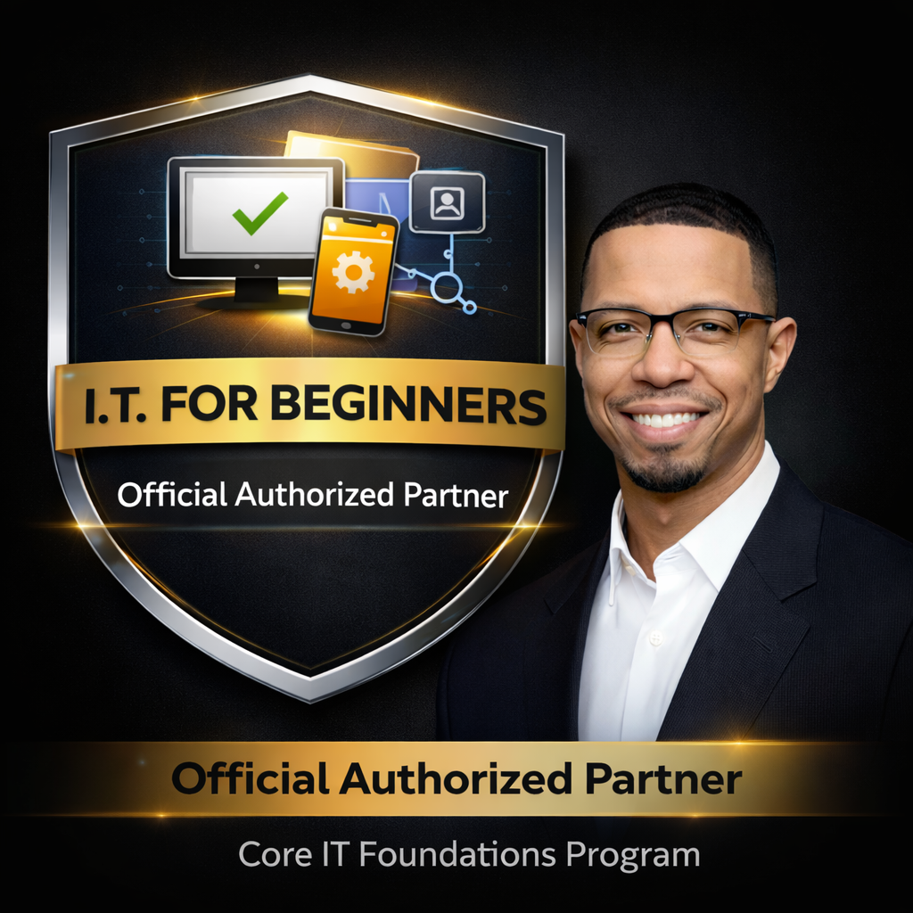 No experience required. No degree needed. No confusion. This program teaches you how technology actually works, so you stop feeling intimidated, stop guessing, and start building the confidence needed to pass certifications, get interviews, and land real tech roles.